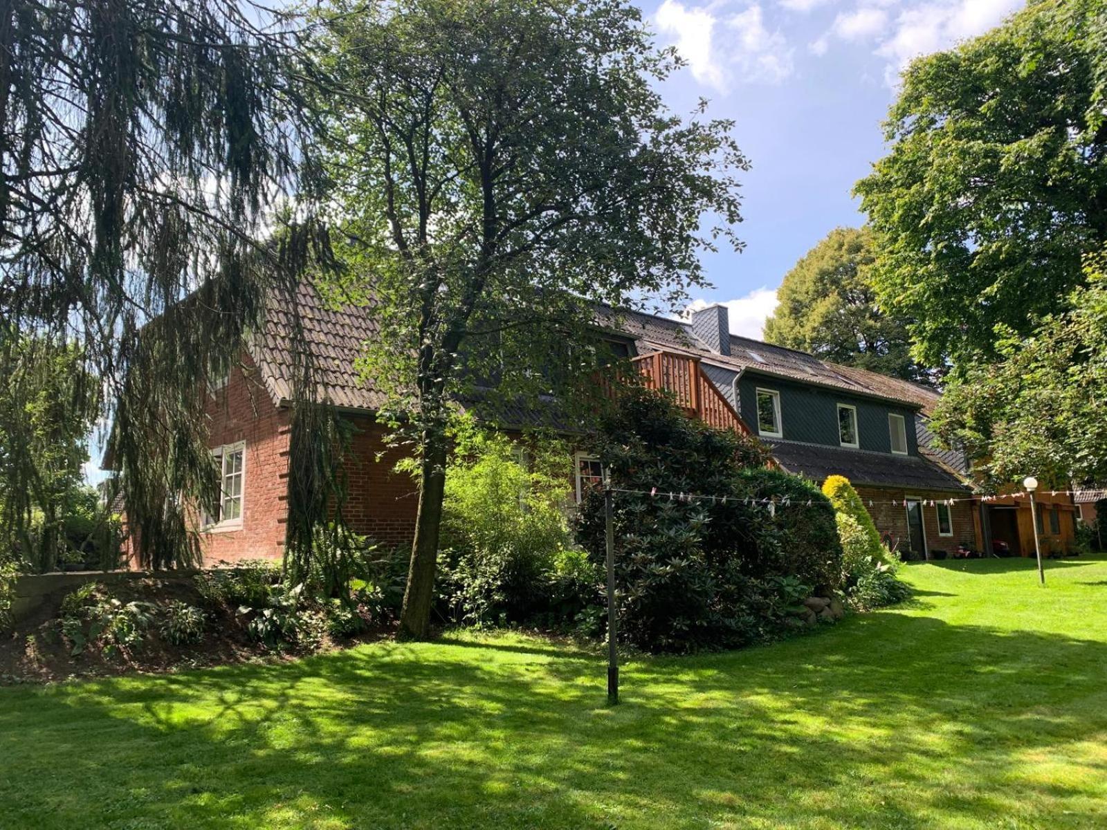 Ferienwohnung Auf Einem Resthof Zentral Gelegen Mit Viel Natur Und Tieren Rendswuhren Bagian luar foto